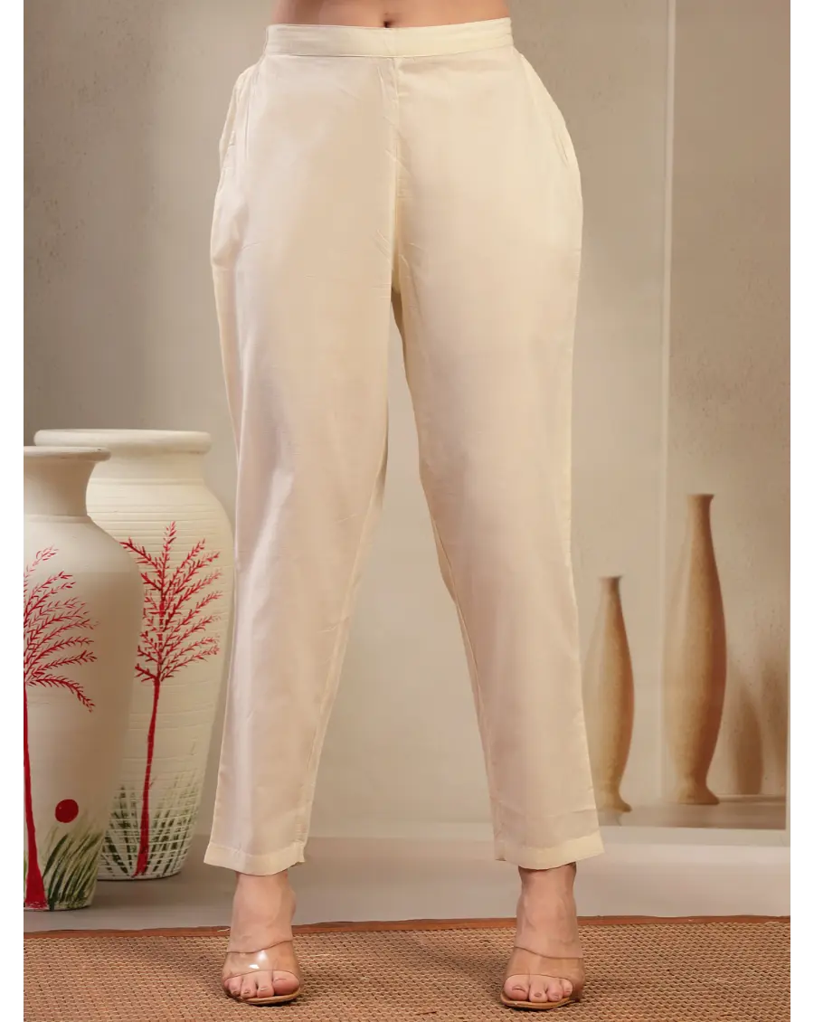 Women Multi Color Printed Cotton Fabric Anarkali Kurta Set