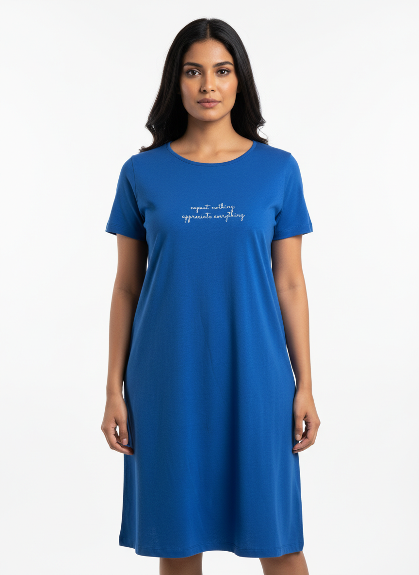 Pack of 4-Women Maternity Lounge T-Shirt-Peach,Yellow, Lavender,Blue